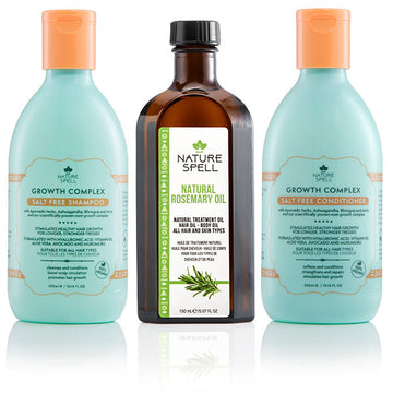 Nature Spell Rosemary Oil With Growth Shampoo & Conditioner
