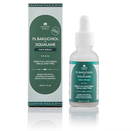 Nature Spell 1% Bakuchiol (Vegan Retinol) Face Serum 30Ml