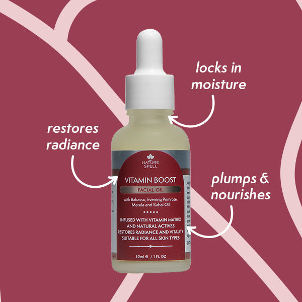 Nature Spell Vitamin Boost Facial Oil 30Ml