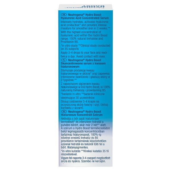 Neutrogena® Hydro Boost Hyaluronic Acid Serum 15Ml