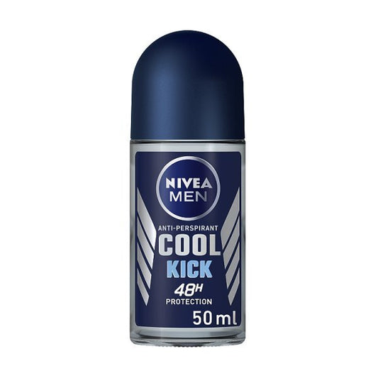 Nivea Men Anti-Perspirant Deodorant Roll-On, Cool Kick, 50Ml
