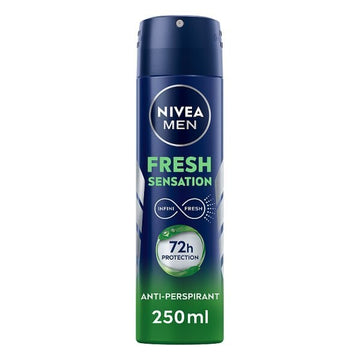 Nivea Men Fresh Sensation 72H Anti-Perspirant Spray 250Ml