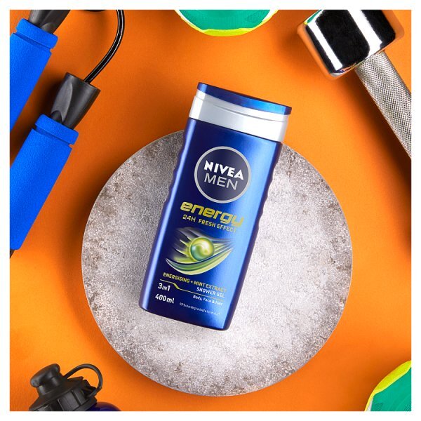 Nivea Men Energy Shower Gel 400Ml