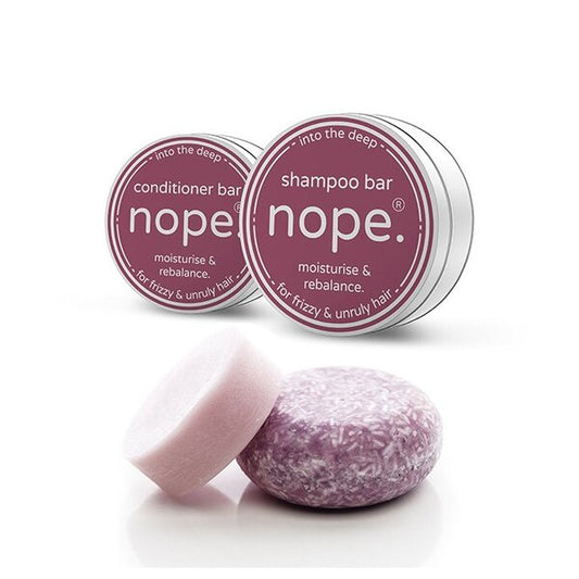 Nope. Into The Deep Shampoo & Conditioner Bar Set