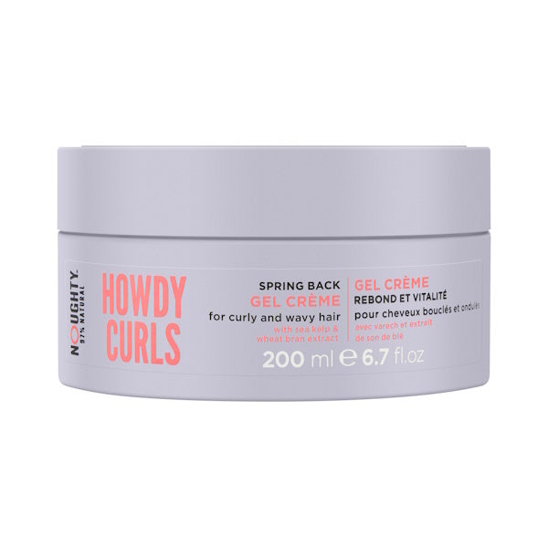 Noughty Howdy Curls Spring Back Gel Crème 200Ml
