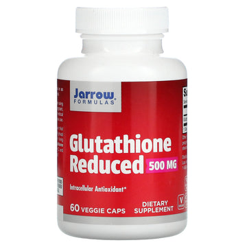 Jarrow Formulas, Glutathione Reduced, 500 mg Veggie Caps