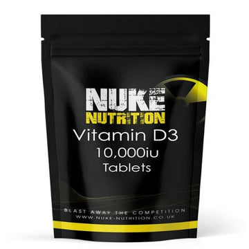 Nuke Nutrition Vitamin D3 Tablets 10,000Iu -365Ct