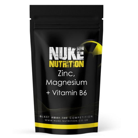 Nuke Nutrition Zinc,Magnesium + Vitamin B6 -60Ct