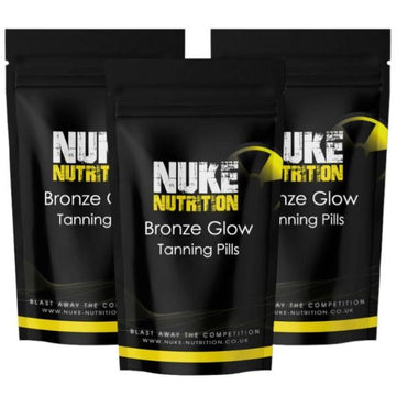 Nuke Nutrition Bronze Glow Tanning Pills - 180Ct
