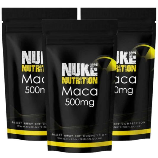 Nuke Nutrition Maca Root 500Mg Tablets - 180Ct