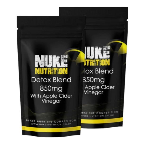 Nuke Nutrition Detox Blend 850Mg With Apple Cider-120Ct