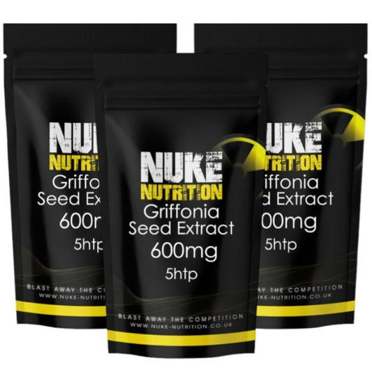 Nuke Nutrition Griffonia Seed Extract 5Htp 600Mg - 180Ct