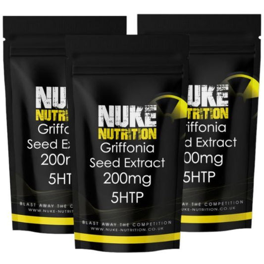 Nuke Nutrition Griffonia Seed Extract 5Htp 200Mg - 180Ct