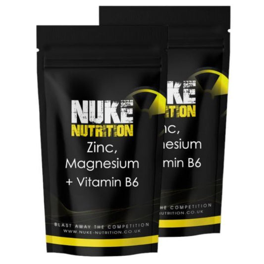 Nuke Nutrition Zinc,Magnesium + Vitamin B6 -120Ct
