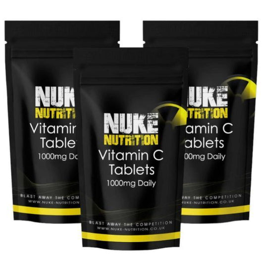 Nuke Nutrition Vitamin C Tablets 1000Mg - 180Ct