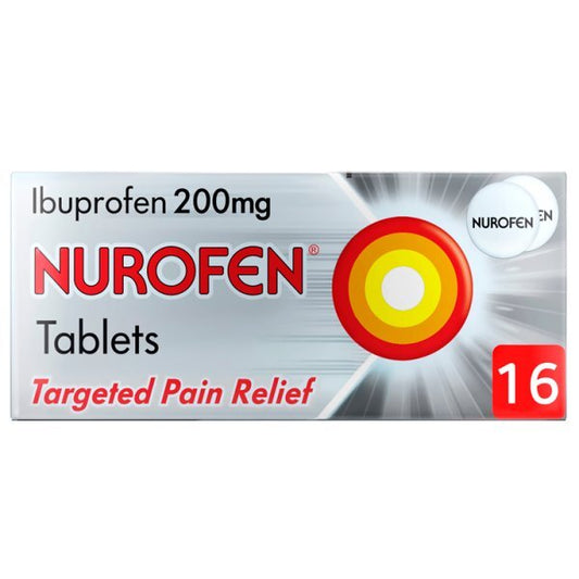 Nurofen Pain Relief 200Mg Ibuprofen Tablets 16S