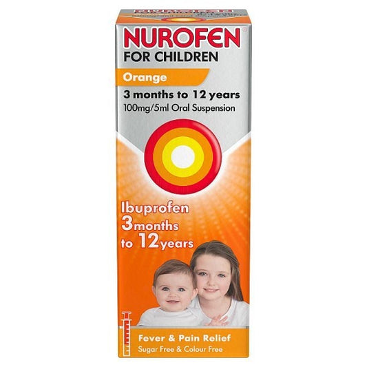 Nurofen For Children Oral Suspension200 Ml Orange