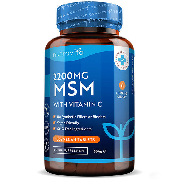 Nutravita Msm 2200Mg - 365 Vegan Tablets