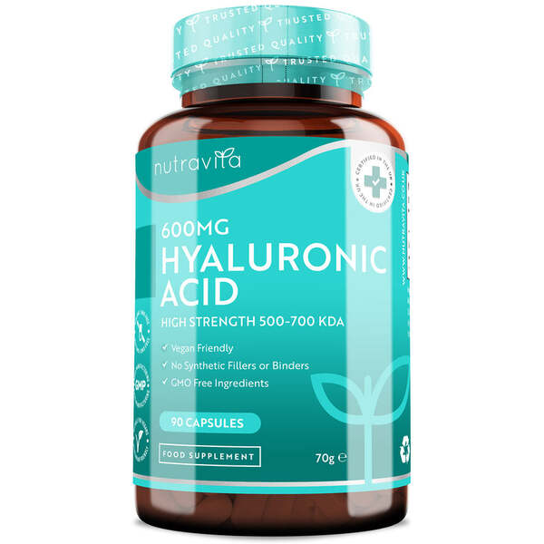 Nutravita Hyaluronic Acid 600Mg - 90 Capsules