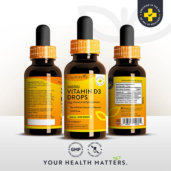 Nutravita Vitamin D3 1000Iu 25µg - 365 Sofgels