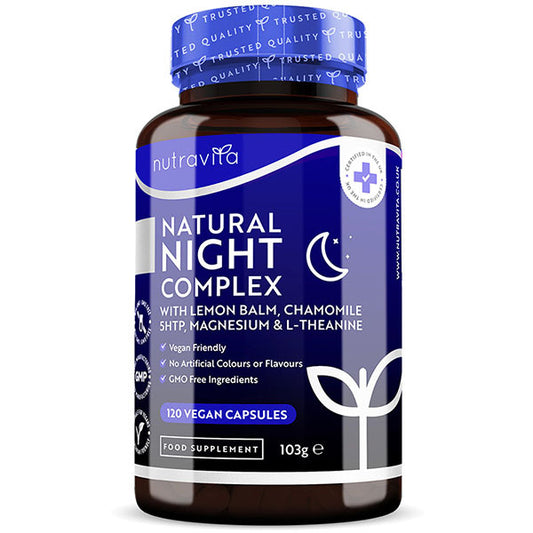 Nutravita Sleep Complex, Chamomile & Magnesium-120Vegan Caps
