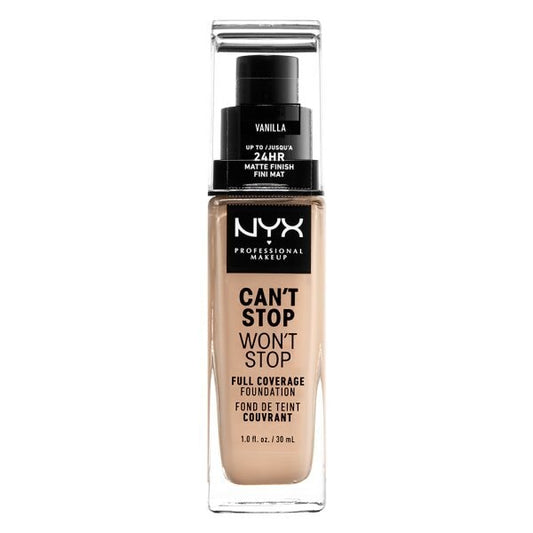 Nyx Professional Makeup Cant Stop Foundation Vanilla