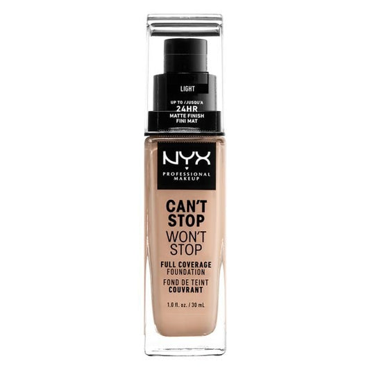 Nyx Professional Makeup Cant Stop Foundation Light