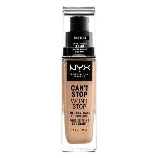 Nyx Professional Makeup Cant Stop Foundation True Beige