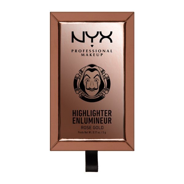 Nyx Professional Makeup X Netflix Money Heist Rose Highlight