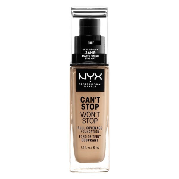 Nyx Professional Makeup Cant Stop Foundation Buff