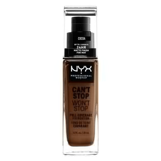Nyx Professional Makeup Cant Stop Foundation Cocoa