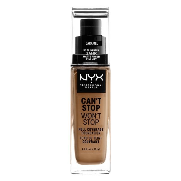 Nyx Professional Makeup Cant Stop Foundation Caramel