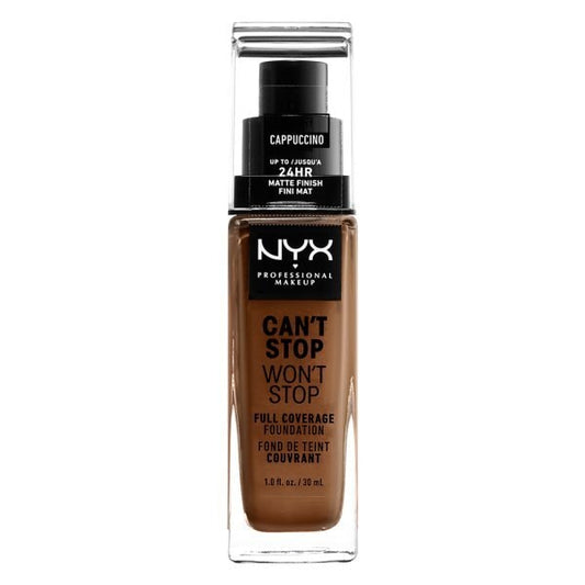 Nyx Professional Makeup Cant Stop Foundation Cappuccino