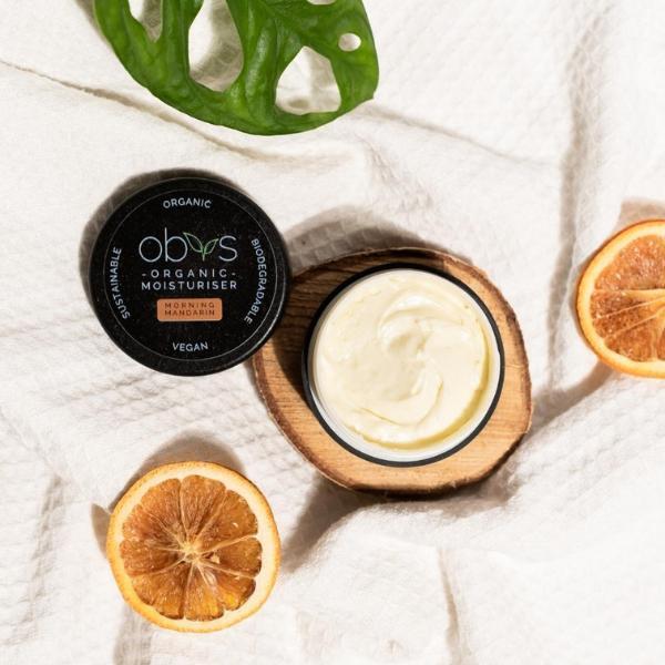 Obvs Skincare Gift Set Wellbeing Organic Moisturisers 50Ml