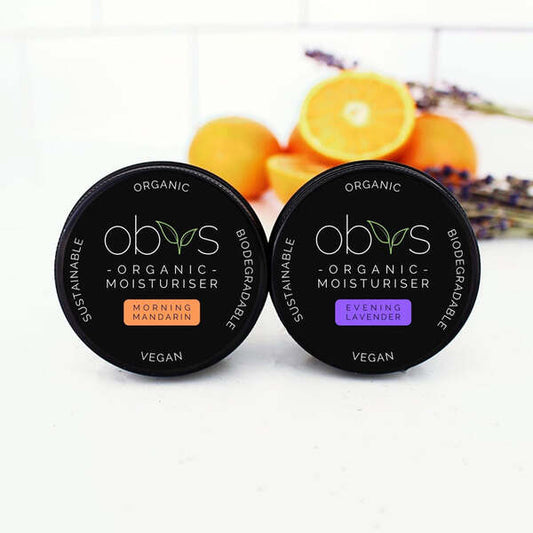 Obvs Skincare Giftset Wellbeing Organic Moisturisers 2X100Ml