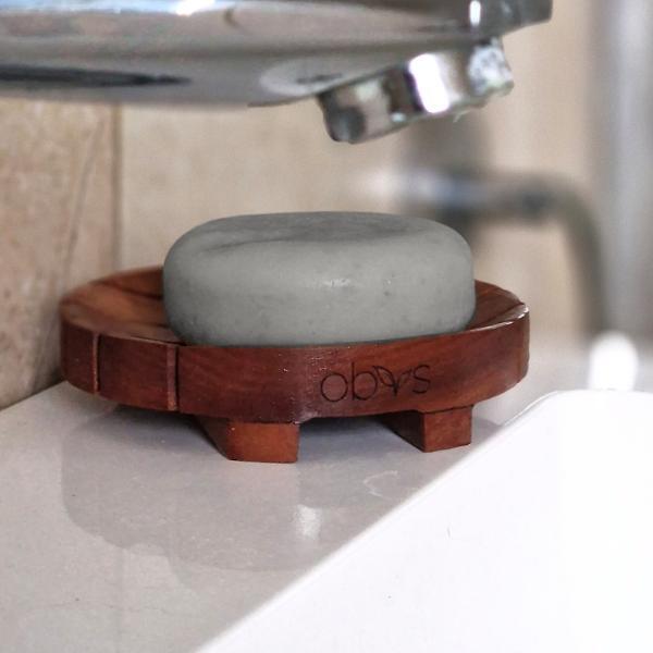 Obvs Skincare Natural Soap Peppermint And Charcoal Gift Set