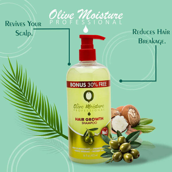 Olive Moisture Professional Hair Growth Shampoo