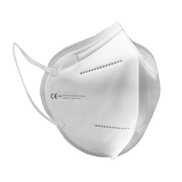 Omnitex Rm Ffp3 Face Mask - White 10Pk (Individually Packed)