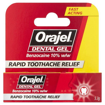 Orajel Dental Gel Toothache Relief 5.3G