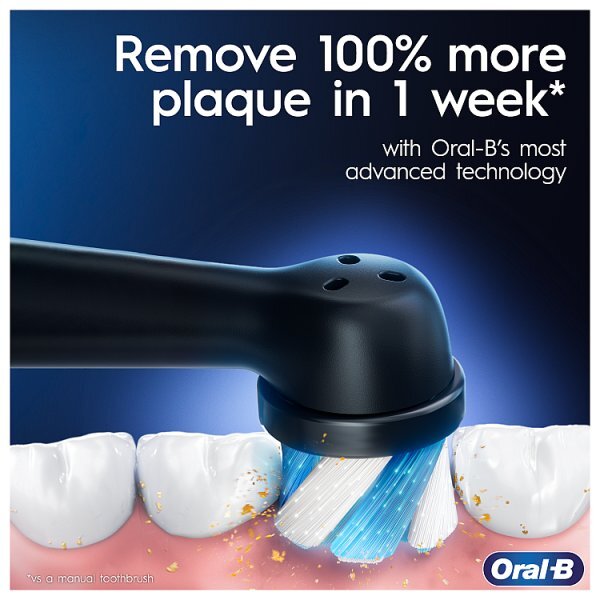 Oral-B Io3 Matt Black Electric Toothbrush With Travel Case