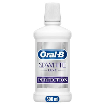 Oral-B 3D White Luxe Perfection Mouthwash 500Ml