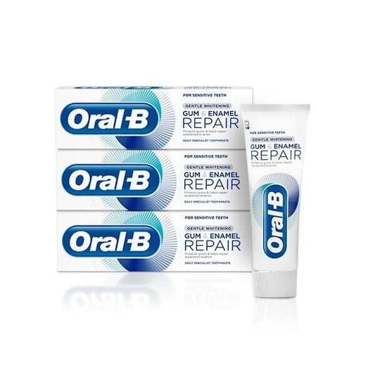 Oral-B Gum & Enamel Repair 3 Month Toothpaste Bundle 75Ml