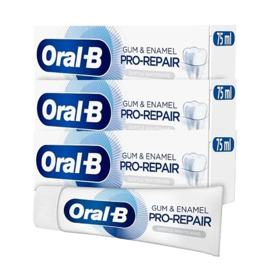Oral-B Gum & Enamel Repair Gentle Whitening Toothpaste75Mlx3