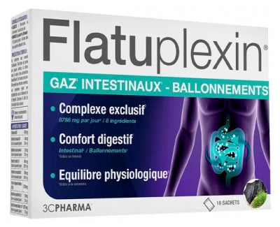 3C Pharma Flatuplexin 16 Sachets