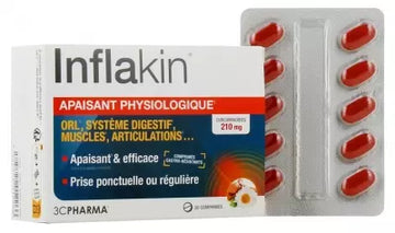 3C Pharma Inflakin Physiological Soothing 30 Tablets