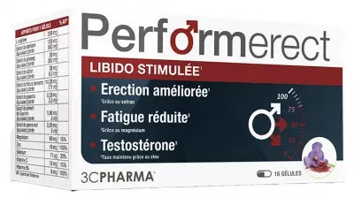 3C Pharma Perform Erect 16 Capsules