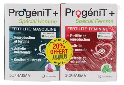 3C Pharma Progénit+ 60 Tablets For Men + 60 Tablets For Women