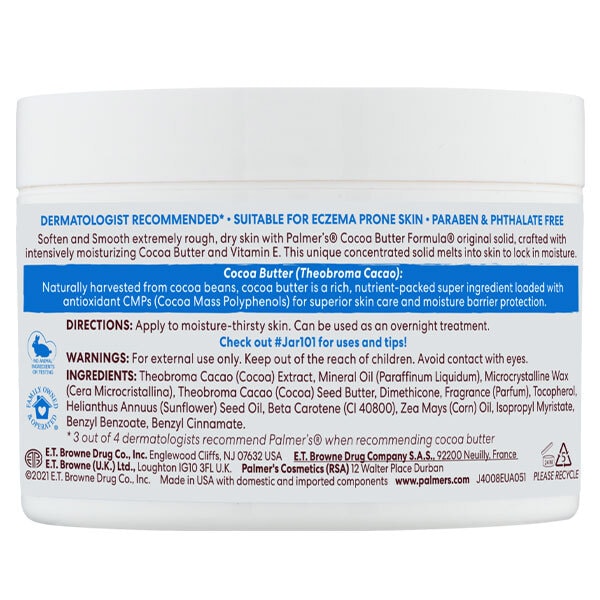 Palmer’S Cocoa Butter Original Solid Formula 100G