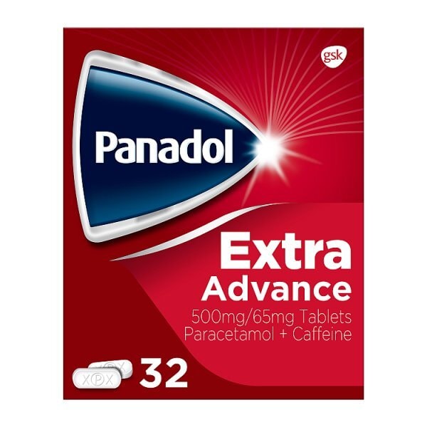 Panadol Paracetamol Pain Relief Tablets 500Mg Advance 30S
