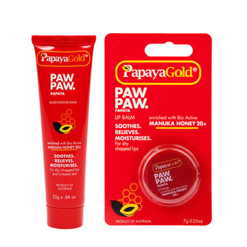 Papayagold Paw Paw Care Bundle 7G & 25G Balm